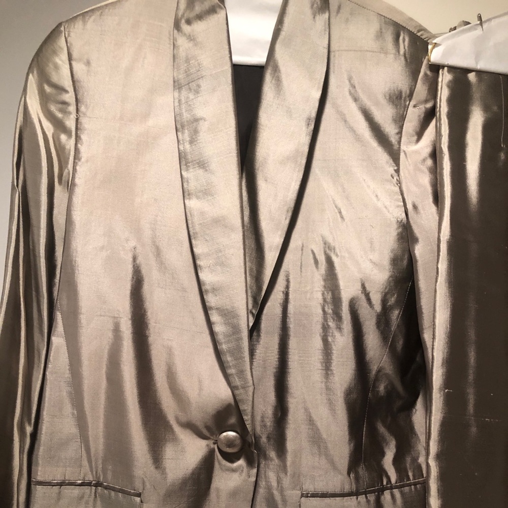 Ellen Tracey Silk Suit